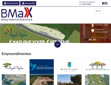 Tablet Screenshot of bmax.com.br