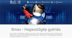 Desktop Screenshot of bmax.hu